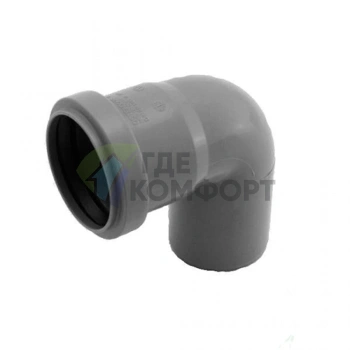 Отвод канализационный HTB 75 90° Ostendorf