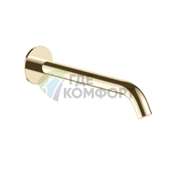 Смеситель для ванны Fantini Nostromo настенный в цвете Matt British Gold PVD (50 P6 8432) - фото 1