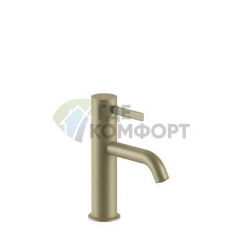 Смеситель для раковины Fantini AF/21 с золотым покрытием Matt British Gold PVD (27 P6 A704WF) - фото 1