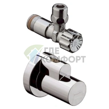 Вентильный механизм Hansgrohe 13954000 с декоративным кожухом - фото 1