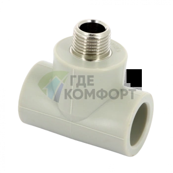 Тройник PPR с наружной резьбой 25x1/2 FV-Plast - фото 3