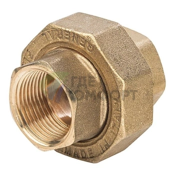 Разъемное соединение STOUT с внутренней резьбой американка ВB 3/4 латунное - фото 3