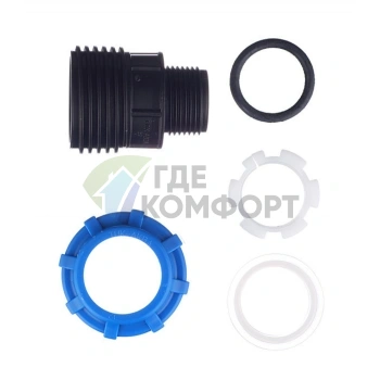 Муфта с наружной резьбой 32x1 ПНД Политэк - фото 4