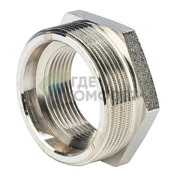 Футорка STOUT 2 x 1 1/4 никелированная - фото 3