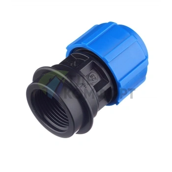 Муфта с внутренней резьбой 25x1 ПНД Политэк - фото 2