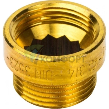 Удлинитель STOUT латунный 3/4 x 10 мм - фото 3