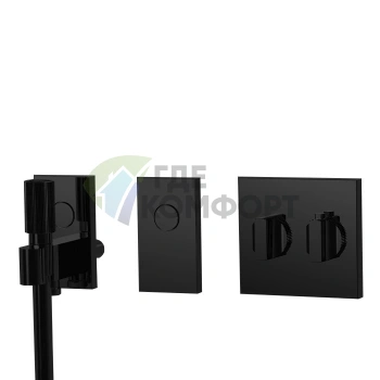 Смеситель для душа с термостатом FIMA Carlo Frattini SWITCH черный матовый (F5945NS) - фото 1