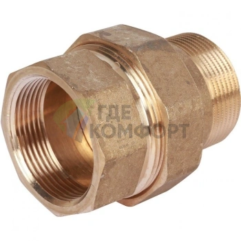 Разъемное соединение американка ВН 1 1/2, уплотнение под гайкой o-ring кольцо Stout - фото 2