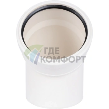 Отвод Sinikon КОМФОРТ ПЛЮС D 110 x 45 504053.K - фото 3