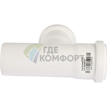 Тройник канализационный Raupiano Plus 50/50х87° REHAU (РЕХАУ - 11212541001) - фото 4