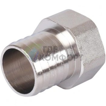 Штуцер ВР 1x30, никелированный Stout - фото 3