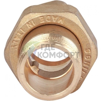 Разъемное соединение американка ВН 3/4 уплотнение под гайкой o-ring кольцо Stout - фото 3