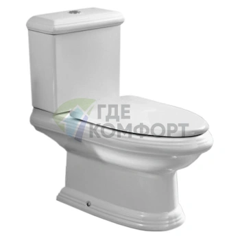 Унитаз-компакт Roca America с системой антивсплеска