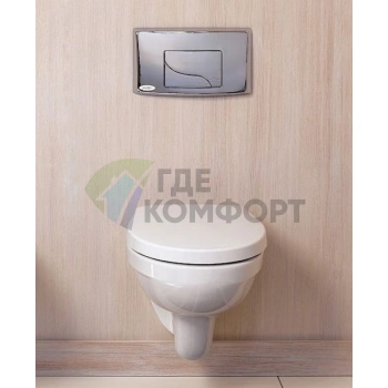 Подвесной унитаз Jacob Delafon Patio E4187: компактное решение для современного санузла - фото 2