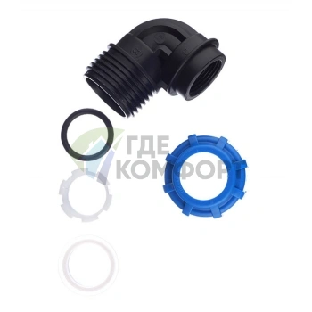 Уголок с внутренней резьбой 32x1 ПНД Политэк - фото 4