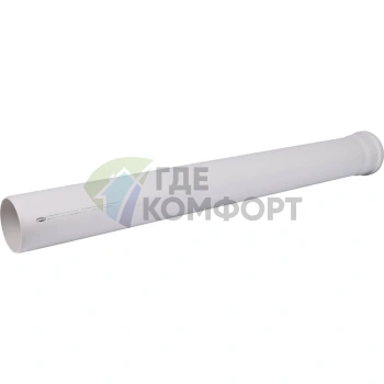 Труба канализационная К/П 110х1500мм Sinikon (Синикон) - фото 3