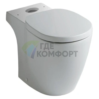 Унитаз-компакт Ideal Standard Connect Arc с эргономичным дизайном (E803601) - фото 2