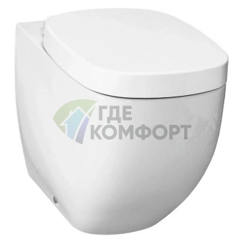 Унитаз приставной Laufen Palomba 2380.6.000.000.1 - фото 1