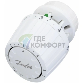 Термостатический элемент Danfoss RA 2940/RTR 7091, 013G2940 / 013G7091 с газонаполненным встроенным температурным датчиком, с возможностью настройки на 0 °С - фото 1