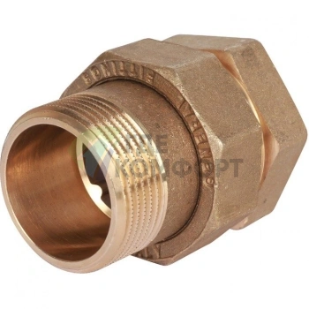 Разъемное соединение американка ВН 1 1/4, уплотнение под гайкой o-ring кольцо Stout - фото 1