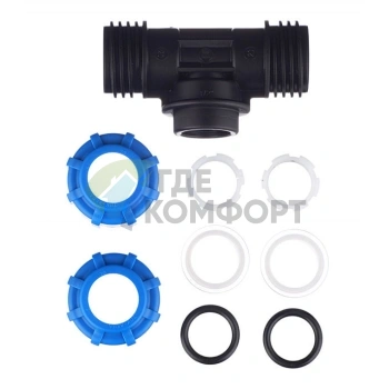 Тройник с внутренней резьбой 20x1/2x20 ПНД Политэк - фото 4