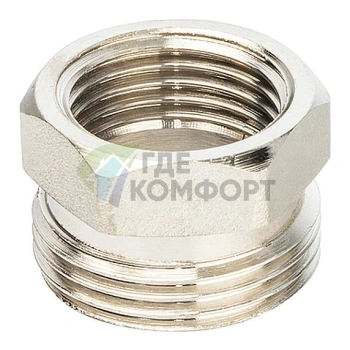 Разъемное соединение STOUT американка ВН с резиновым уплотнением 1/2 никелированное - фото 3