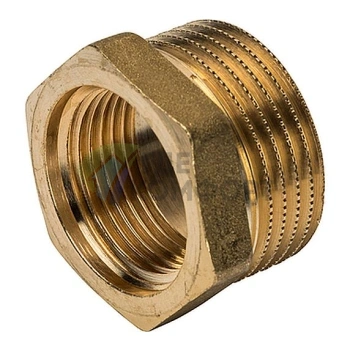 Футорка STOUT 1 x 3/4 латунная - фото 3