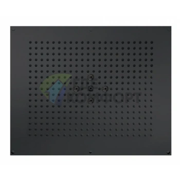 Верхний душ BOSSINI Dream 570x470 мм: 2 режима (дождь и распыление), черный матовый (H38657.073) - фото 1