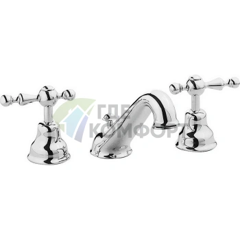 Смеситель для биде CISAL Arcana America на 3 отверстия с донным клапаном (AA00102021) - фото 1