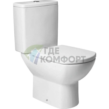 Практичный подвесной унитаз-компакт Gala Smart 25180 - фото 1