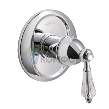 Смеситель для душа FIMA | Carlo Frattini Elizabeth Chic встроенный (внешняя часть), хром (F5089/1CCR) - фото 1