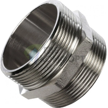 Ниппель STOUT HH 2 наружная резьба никелированный - фото 4