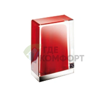 Ручка для смесителя Fantini Venezia из муранского стекла хром-красный (29 02 N448CC) - фото 1