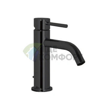 Смеситель для раковины FIMA Carlo Frattini Spillo Up матовый черный (F3031XSNS) - фото 1