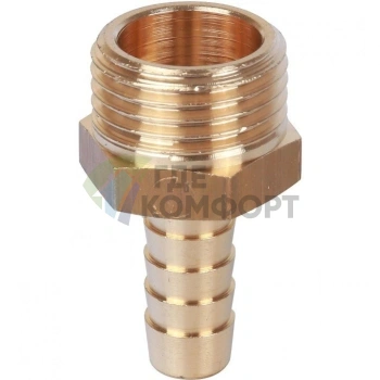 Штуцер НР 1/2x10 мм Stout - фото 1