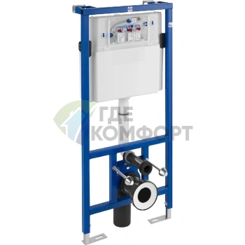 Комплект Roca Victoria 34630300R: унитаз с инсталляцией и крышкой-сиденьем - фото 2