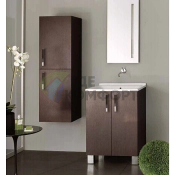 KERASAN комплект для постирочной 60х60см цвет rovere scuro - фото 1