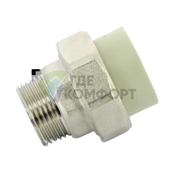 Разъёмное соединение PPR с наружной резьбой 32x1 FV-Plast - фото 1