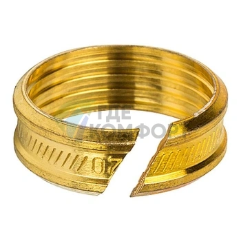 Фитинг STOUT компрессионный для труб металлопластиковых PEX-AL-PEX 20x2-0x3/4 - фото 4