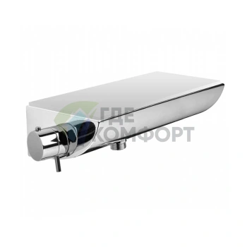 Термостат для душа Bossini Oki наружный с подставкой и стеклянной полкой (V40004.030) - фото 1