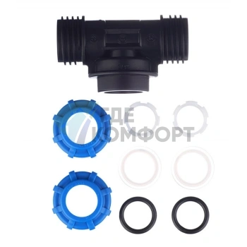 Тройник с внутренней резьбой 20x3/4x20 ПНД Политэк - фото 4