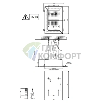 Gessi Afilo Встраиваемая душевая система с беспроводным пультом управления (57409#279) - фото 2