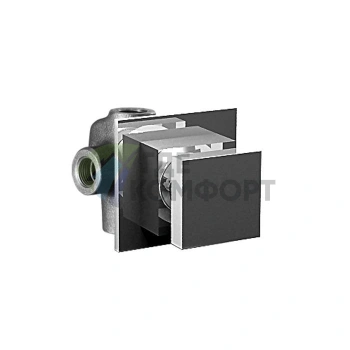 Встраиваемый переключатель Stella Bamboo Quadro для ванны и душа 0/150, хром (BQ 01200 CR00) - фото 1