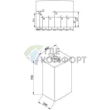 Газовый конденсационный настенный котел Baxi Duo-tec Compact 1.24 GA - фото 3