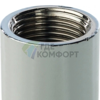 Удлинитель STOUT латунный 1/2 x 40 хромированный - фото 4