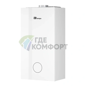 Настенный газовый котел E8 tempo GHD32V (белая стеклянная панель) - фото 1