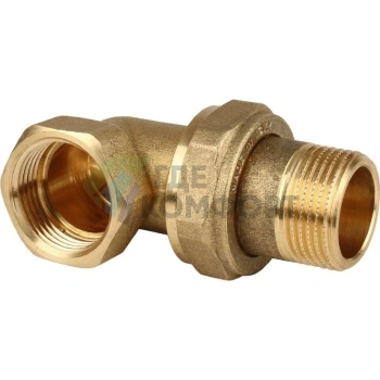 Разъемное соединение американка угловое 3/4, латунное Itap - фото 4