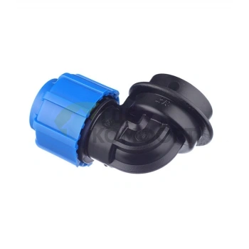 Уголок с внутренней резьбой 20x3/4 ПНД Политэк - фото 1