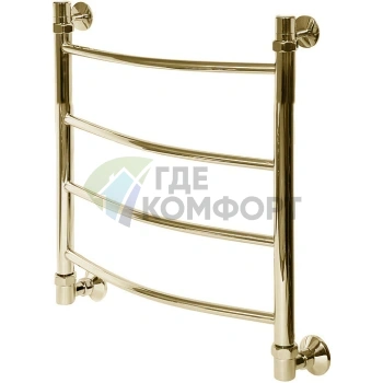 Полотенцесушитель Ника ЛД Лесенка Дуга Бронза Стандарт 50x40 водяной - фото 2