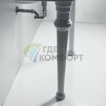 Керамическая ножка для кухни SIMAS Arcade/Londra (1шт) для консолей AR864/AR874, цвет белый - фото 1